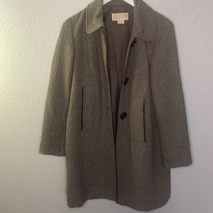 Brown with gold flex Michael Kors Jacket